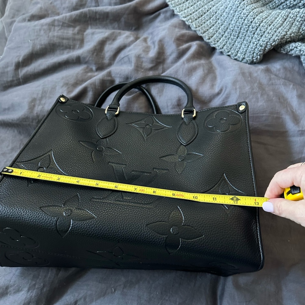 Black Monogram Tote - Picture 8 of 10